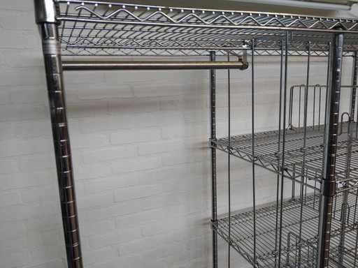 Industrial clothing rack from Hammerlit