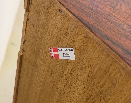 Image 1 of Palissanderhouten jaloeziedeurkast van Kai Kristiansen voor Feldballes