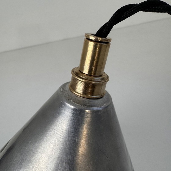 Image 1 of ANTIQUE ART DECO OPALINE PENDANT LIGHT