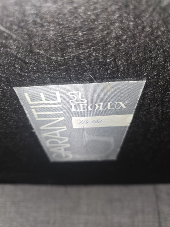 Image 1 of LEOLUX Armchair with ottoman