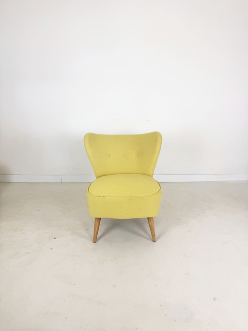 Gele Vintage Fauteuils (Set van 2)