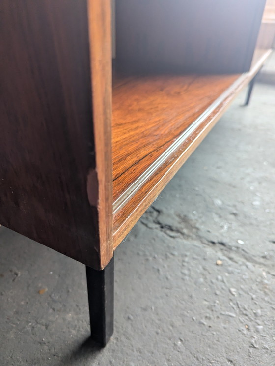 Mid Century Dressoir/ Wandkast Met Bargedeelte 1960s – Metal, Wood (photo 8 of 14)
