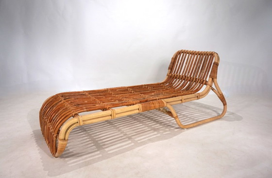 Image 1 of Tumbona de bambú, 1970