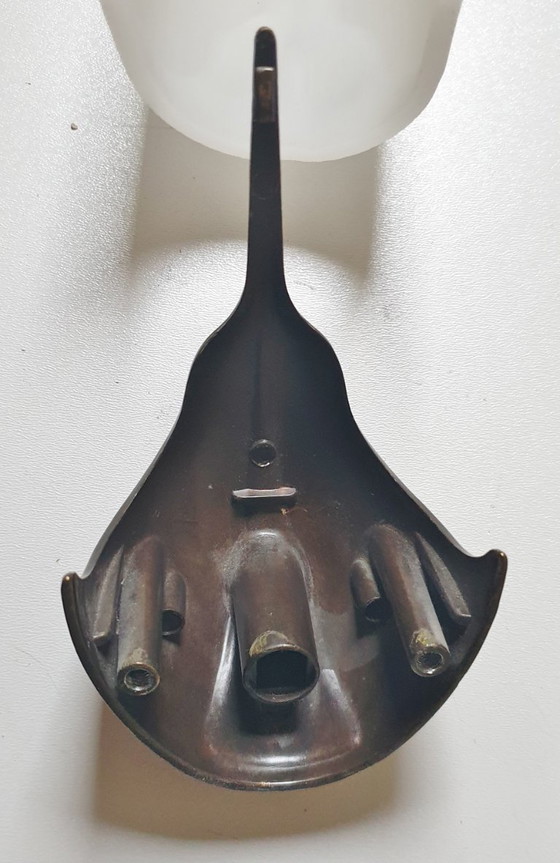 Image 1 of Herda - Wall lamp - 20.0605/1 - Glass, Metal