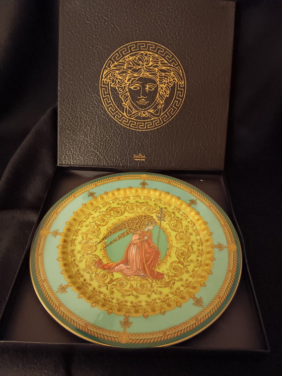 Image 1 of Rosenthal Versace Assiette de Noël