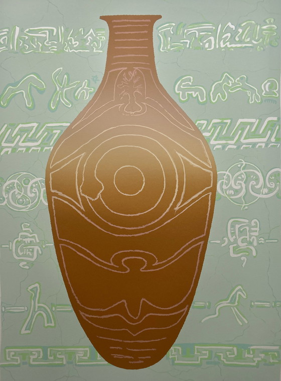 Image 1 of Silkscreen Frits Droog - Amphora