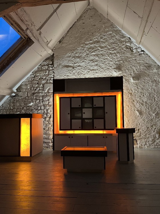 Image 1 of An unusual living room furniture set from the 1980s