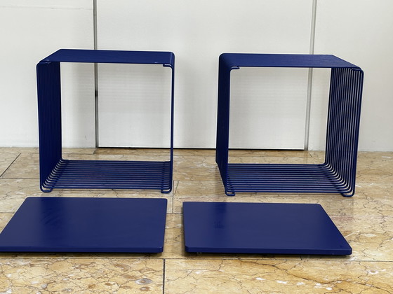 Image 1 of Twee Panton Wire Single Plank van Verner Panton voor Montana
