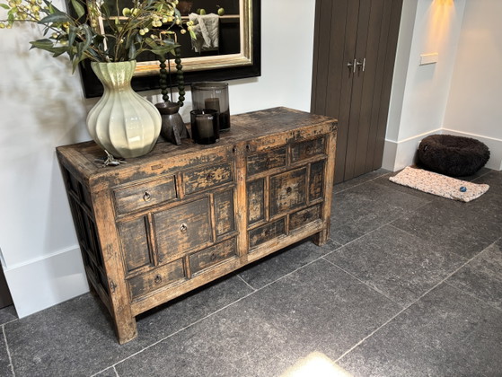 Buffet ancien – Buffet bas, Metal, Wood (photo 2 of 5)