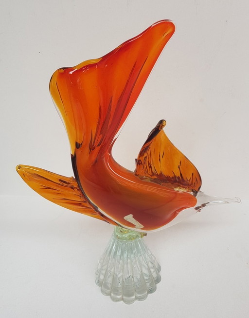 Zwaardvis van Murano-glas