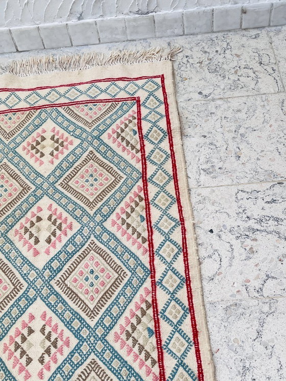 Image 1 of Handmade vintage Tunisian rug