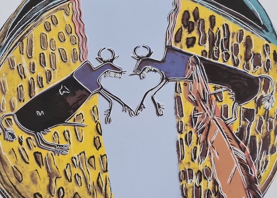 Image 1 of After Andy Warhol, Plains Indian, 1980s, Lithograph