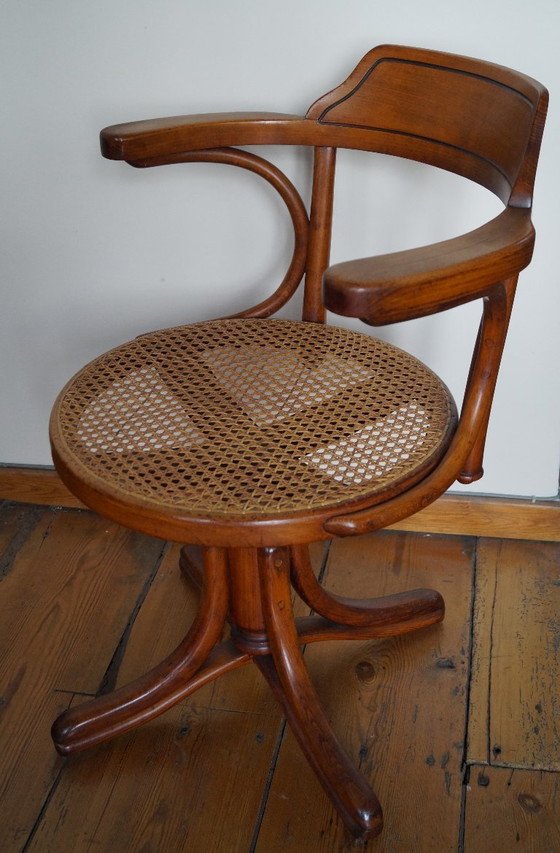 Thonet Bürostuhl Nr. 5503 – Bürostühle, Rattan, Wood (photo 2 of 6)