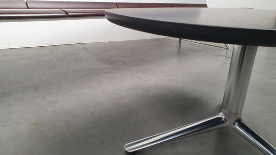 Image 1 of Tavolino di design Kei BULO, impiallacciato in rovere marrone scuro