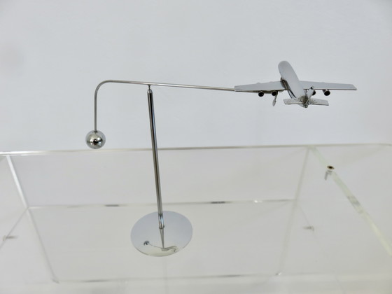 Image 1 of Antique Kinetic Metal Quadjet Mobile, Vintage Kinetic Metal Quadjet, 70's