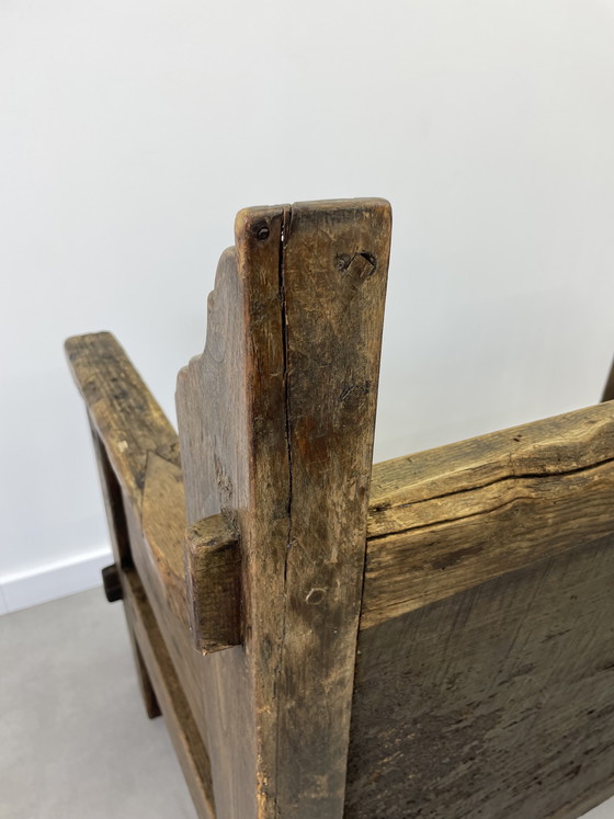 Image 1 of Divano spagnolo antico del XIX secolo