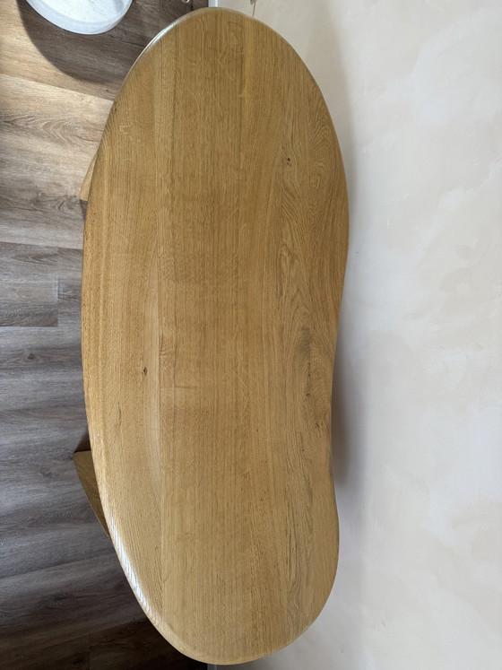 Image 1 of Mesa auxiliar de madera de mango
