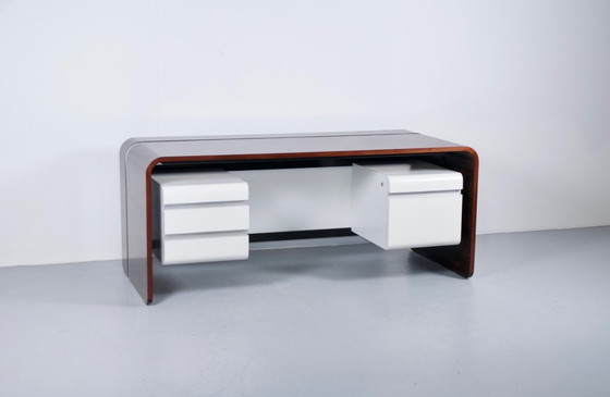 Image 1 of Rosewood Office, Michel Boyer, edizione TFM, anni '70, Rothschild Bank