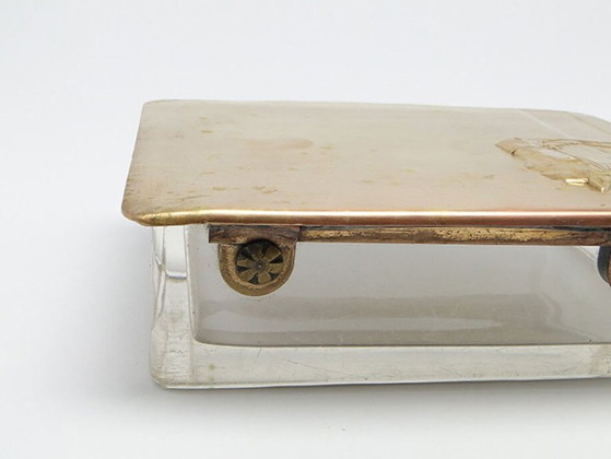 Art Nouveau Humidor from WMF, Germany, Early 20th Century – Decorative Objects, Glass, Brass (photo 10 of 13)