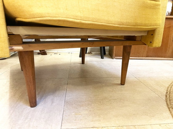 Image 1 of Sillón escandinavo color mostaza, 1950