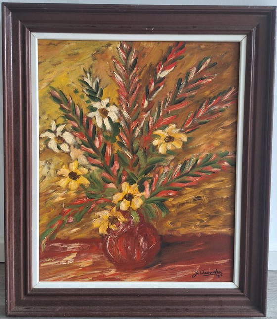 Fire Flowers – Paintings & Drawings, Canvas (photo 4 of 5)