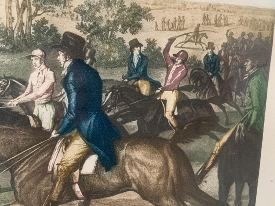 Carle Vernet, La Course, Stich, Späte 1800er – Lithographien & Drucke (photo 4 of 14)