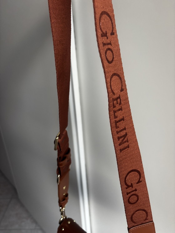 Bruine crossbody tas Gio Cellini – Crossbody tassen, Textile, Skai (photo 7 of 15)