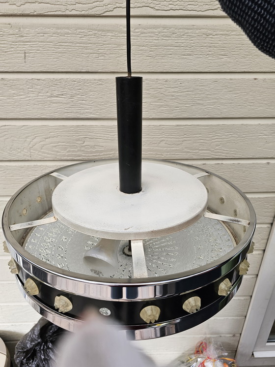 Image 1 of Beautiful vintage Space Age pendant lamp from Philips 70s, 44cmø.