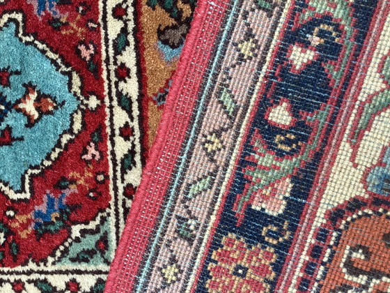 Image 1 of Vintage Moud Garden hand-knotted Persian rug Iran