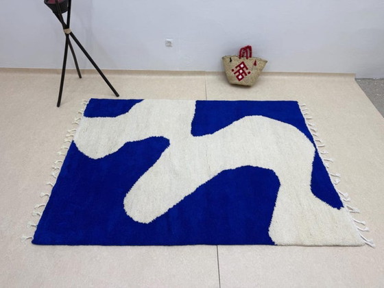 Image 1 of Tapis Marocain Traditionnel En Laine 200cmx150cm