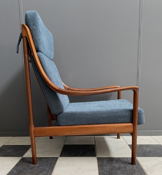 Image 1 of Highback chair by Wilhelm Knoll 1960s reupholstered