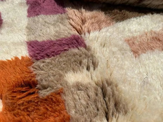 Tappeto Mrirt marocchino multicolore 300x200 cm – motivo geometrico astratto – Tappeti, Lana, Cotone (photo 5 of 13)