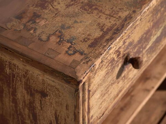 Antique counter with maroon shades (c.1920) #96 – Chest of drawers, Rustic (photo 19 of 32)