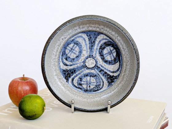 Image 1 of Vintage Søholm Denemarken Steengoed Middenstukkom Ø 19,5 cm