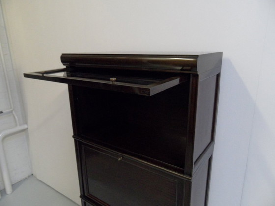 Image 1 of Bibliothèque empilable vintage avec barre, années 1960