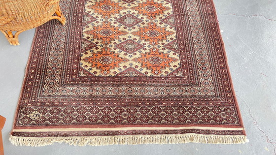 Image 1 of Oriental rug Pakistan Grey-Purple 196cm x 126cm