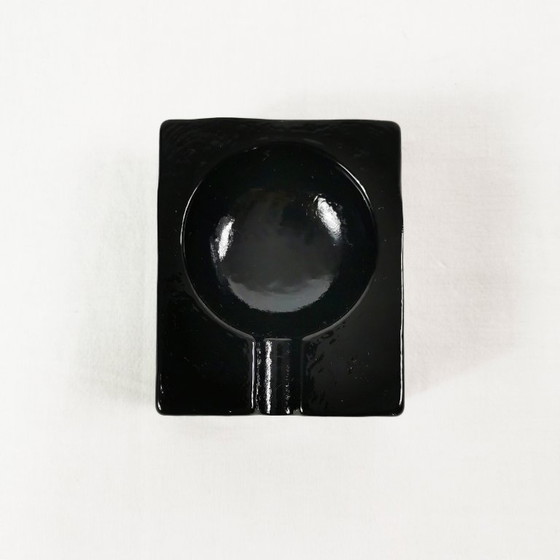 Posacenere Bauhaus in vetro piccolo e minimalista, anni '70. – Oggetti decorativi, Glass (photo 4 of 6)