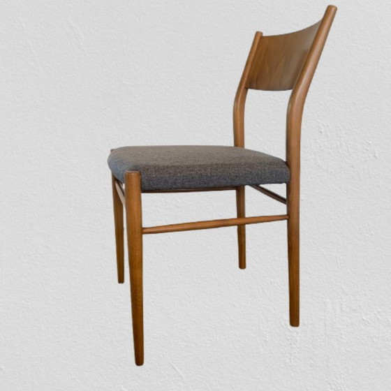 Image 1 of Set di 6 sedie da pranzo di Lübke