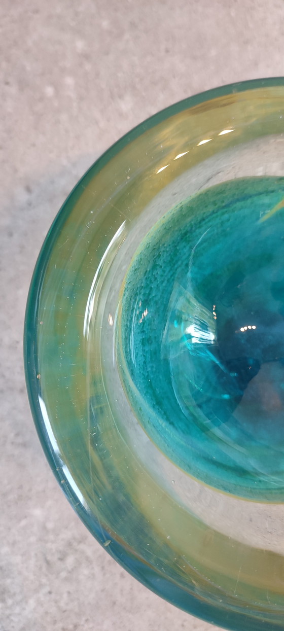 Image 1 of Mdina Glass Bowl, Maltese Art Craft.