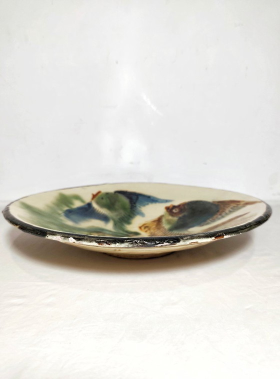 Image 1 of "Puigdemont" ceramic plate. Spain, 1970s.