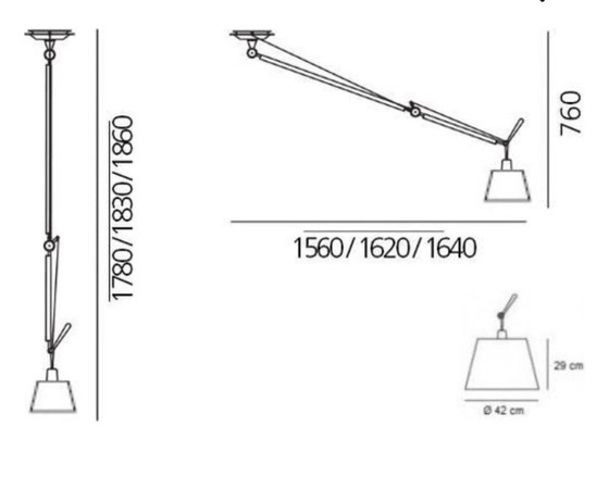 Image 1 of Lámpara de techo Artemide Tolomeo