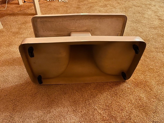 Image 1 of Mesa de centro de la era espacial con ruedas