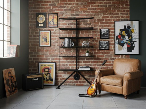 Vintage bookshelf “Ran” by Carlo Forcolini for Alias 1980s