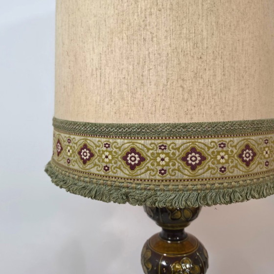 Image 1 of Kaiser bubble lamp 1960s original green shade