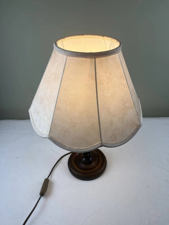 Turned wooden lamp – Table lamps (photo 3 of 14)