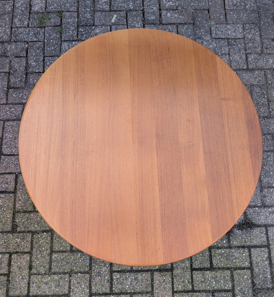Image 1 of Vintage jaren 60/70 massief teak houten Deense salontafel