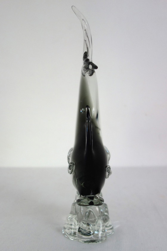 Image 1 of 2 grandi pesci in vetro di Murano di G. Campanella, Italia, anni '60