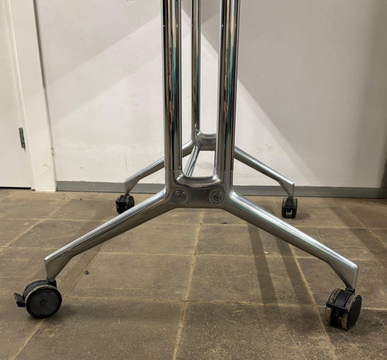 Zeldzame Vitra Ad Hoc Spatio design trolley-werktafel – Bureau, Metal, Wood (photo 8 of 8)