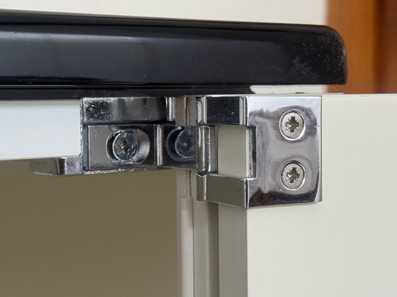 Interlübke Ladekast Designklassieker Wit Zwart, Ladekasten, Hout, Metaal, Modern (foto 9 van 12)