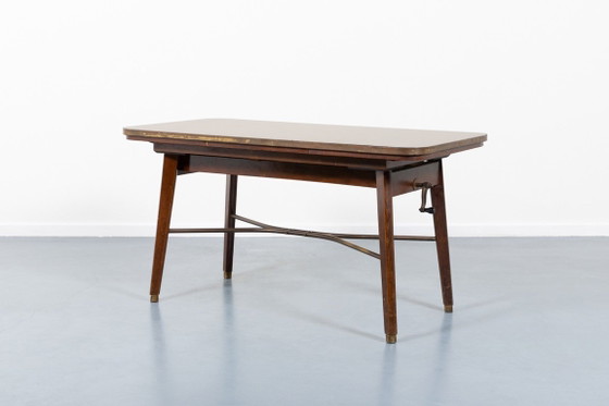 Image 1 of Italiaanse moderne verstelbare tafel, jaren 60